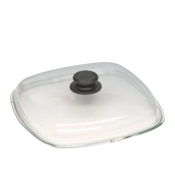 Riess Glasdeckel hoch eckig für Pfanne
